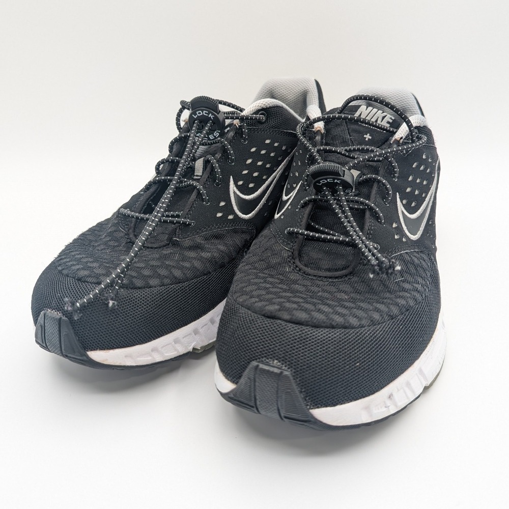 Nike Air Max Milewalker Black White Running Shoes 453872-001 Womens 9.5